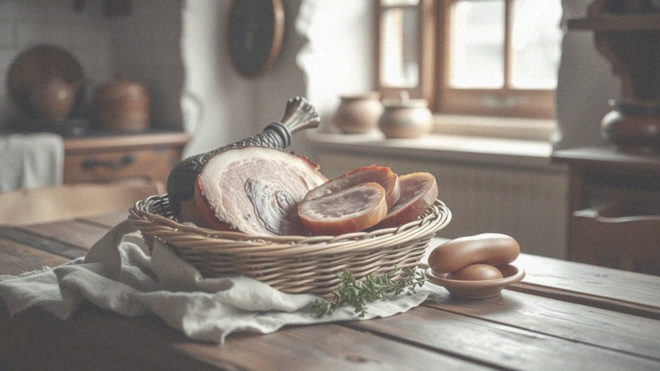 Jakie wędlina powinna znaleźć się w koszyku wielkanocnym?