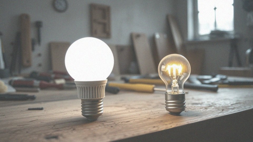 Jakie są różnice między żarówkami LED a tradycyjnymi halogenami?