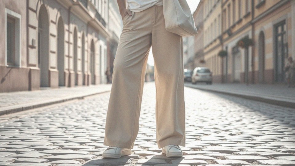 Jak stylizować spodnie wide leg na co dzień?