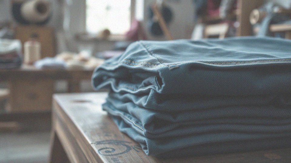 Z jakich materiałów są uszyte jeansy damskie flare?