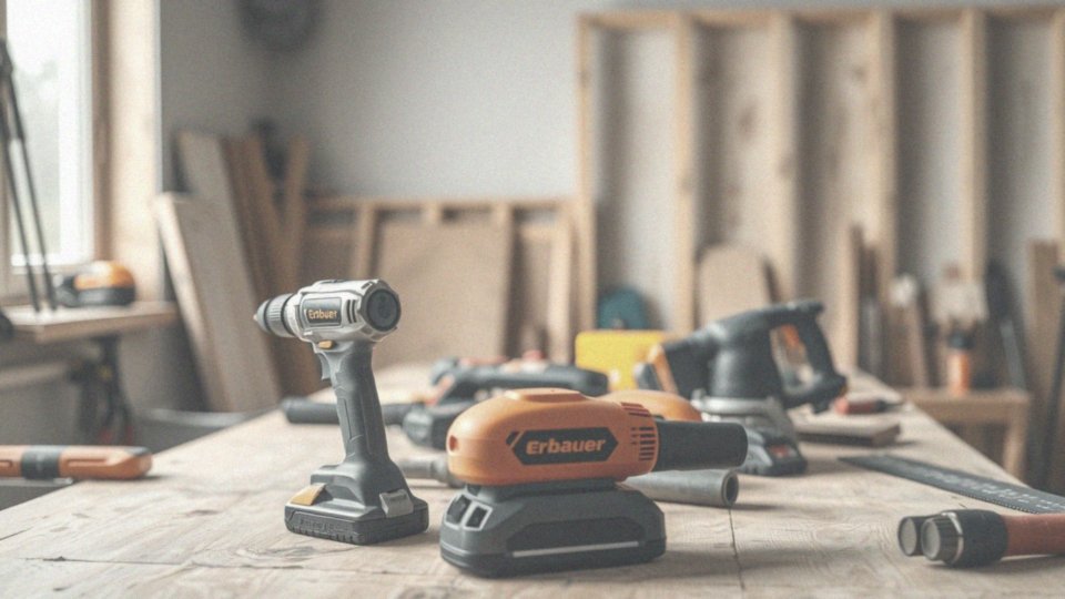 Co wyróżnia elektronarzędzia Erbauer na rynku?