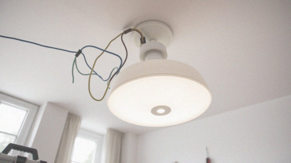 Co powinno być uwzględnione przy montażu lampy sufitowej?