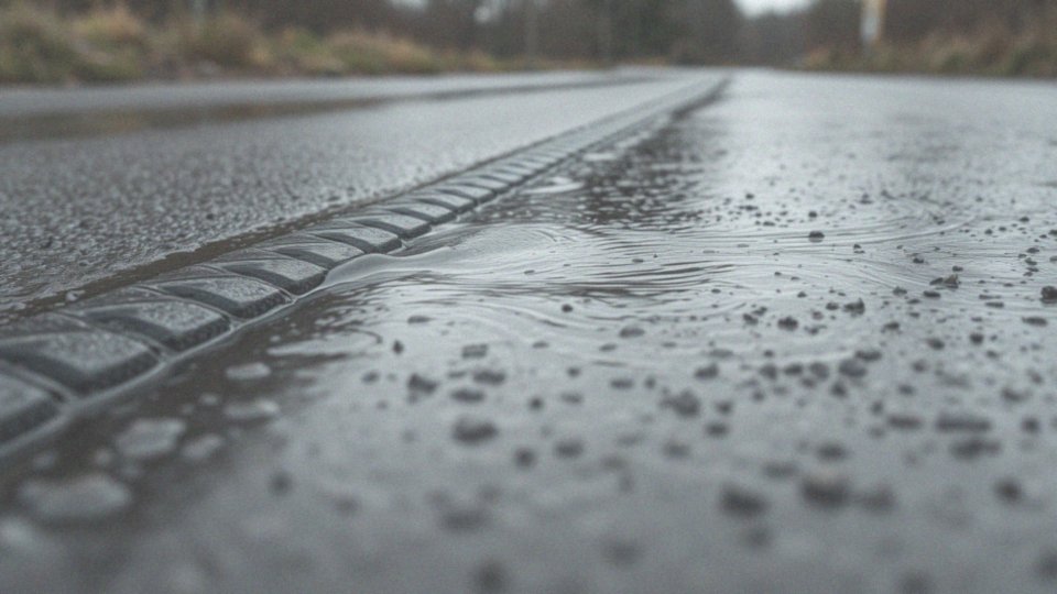 Jak niskie ciśnienie wpływa na drogę hamowania i aquaplaning?