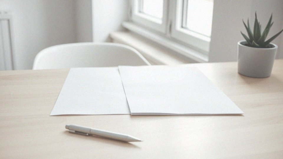 Jak wygląda kartka A4 złożona na pół w kontekście formatu A5?