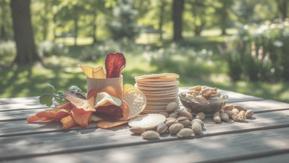 Jakie są alternatywy dla tradycyjnych chipsów na podróż?
