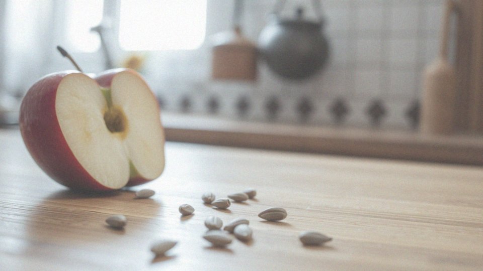Pestki jabłek rozgryzać czy nie? Zdrowe właściwości i ryzyka